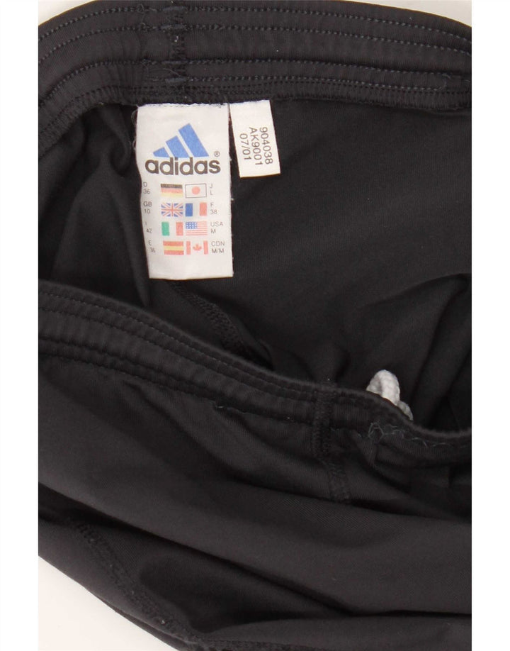 Adidas Climalite Leggings UK 10 Petit Bleu Marine Polyester