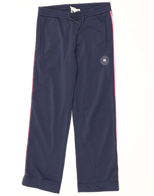 Champion Pantalon De Survêtement Fille 11-12 Ans Large Bleu Marine Polyester
