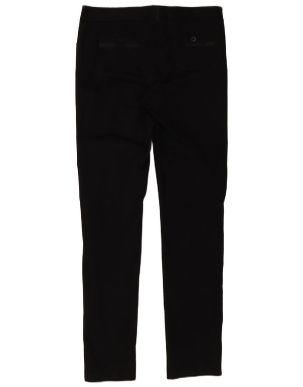 Marks & Spencer Pantalon décontracté slim pour femme UK 14 Large W32 L33 Noir