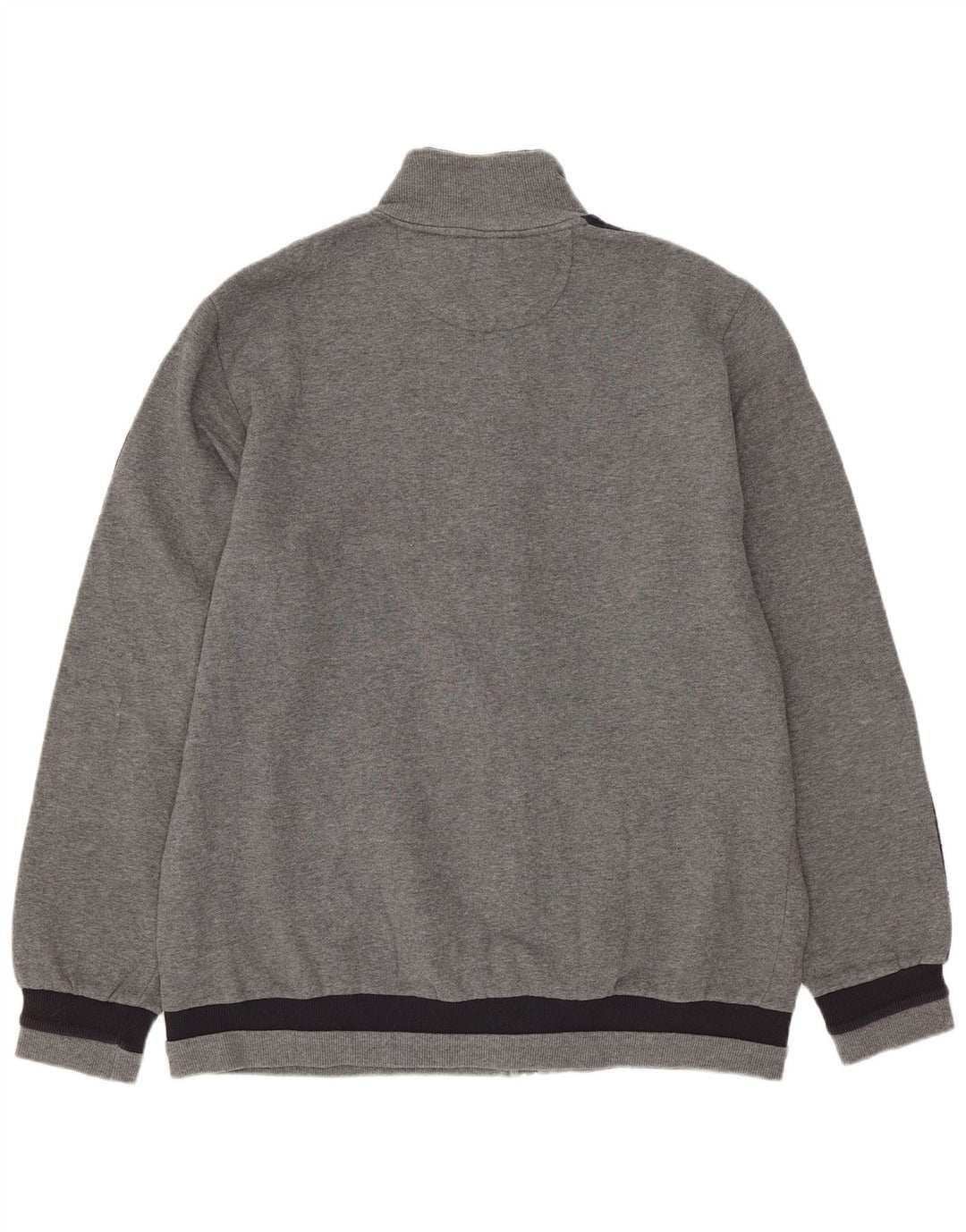 Lotto Veste de survêtement pour homme en coton color block Taille L Gris