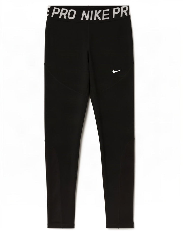 Legging Nike Dri Fit Graphic pour femme UK 14 Large Noir Polyester