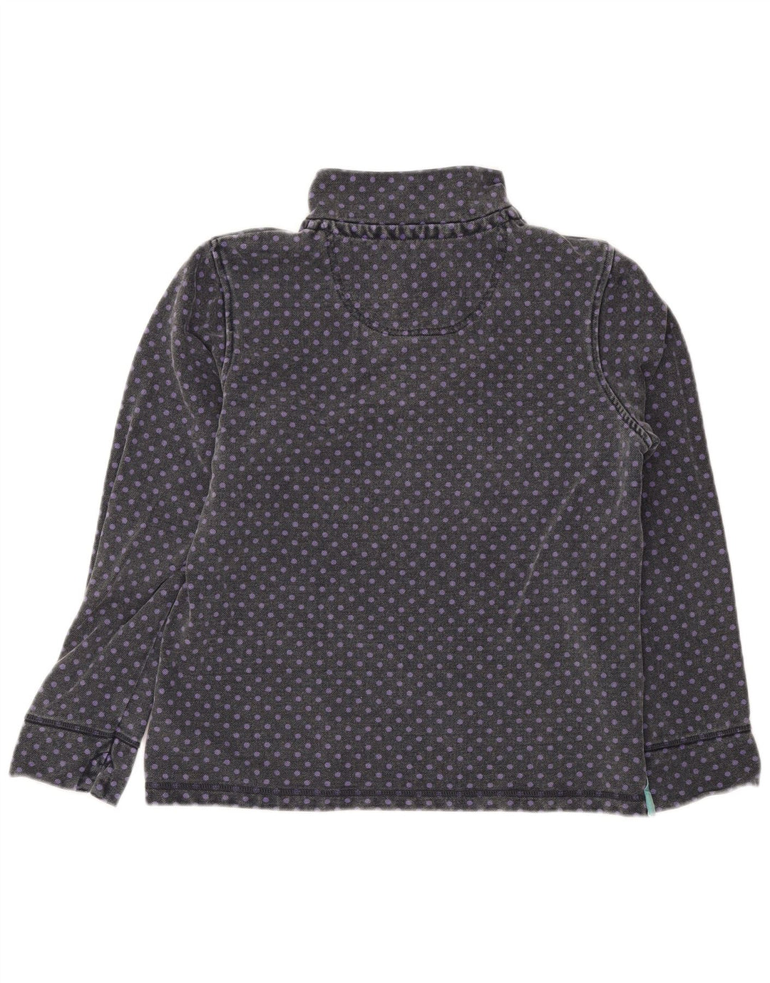 CREW CLOTHING Sweat-shirt pour femme UK 14 Large Gris à pois