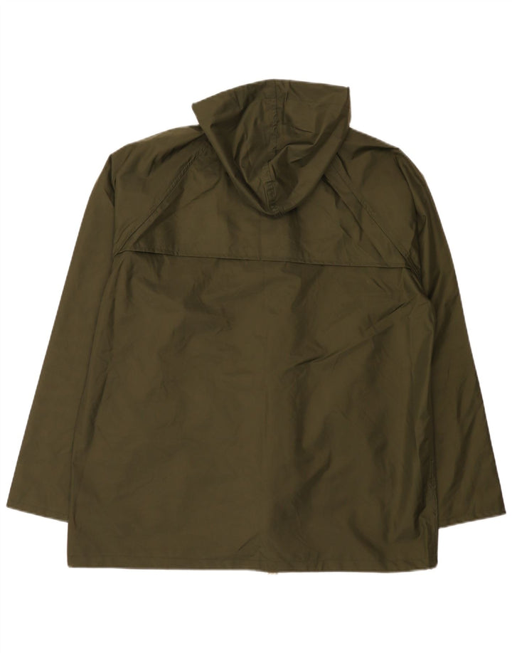 Veste de pluie à capuche homme vintage IT 50 Grand Nylon Kaki