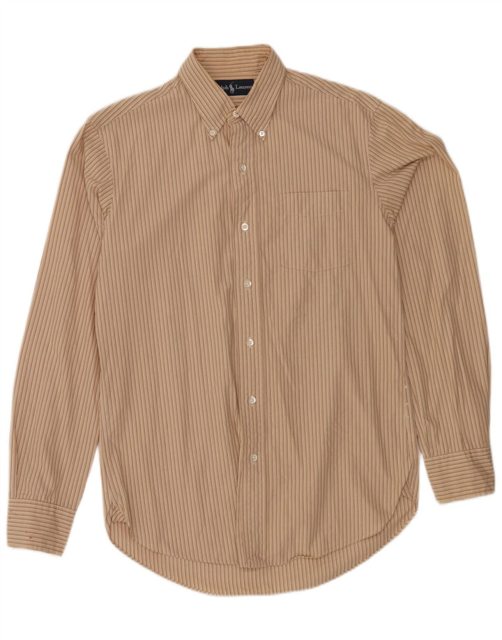 Ralph Lauren Chemise Homme Petit Rayé Beige