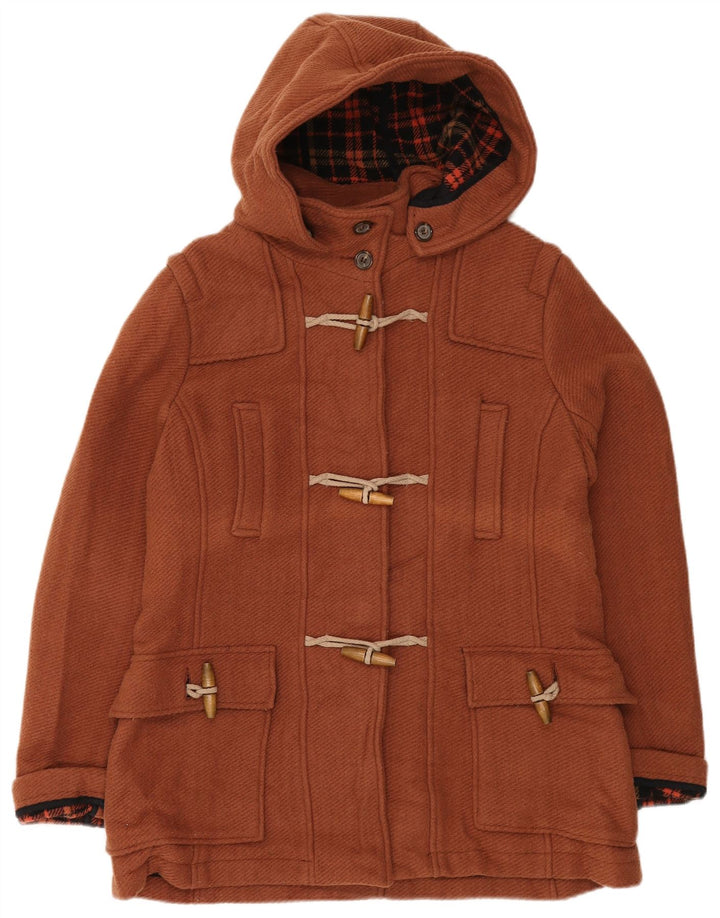 MANGUUN Veste de sport à capuche pour femme EU 42 Large Marron Polyester
