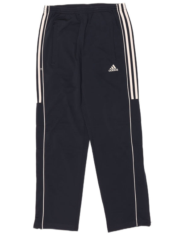 Pantalon de survêtement Adidas garçon 13-14 ans bleu marine polyester