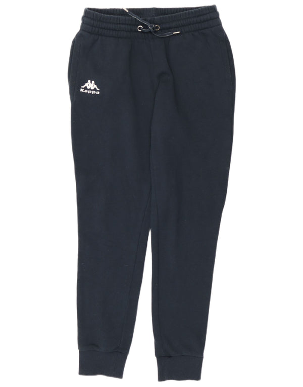 Kappa Pantalon de survêtement pour femme Joggers UK 12 Bleu marine moyen Coton