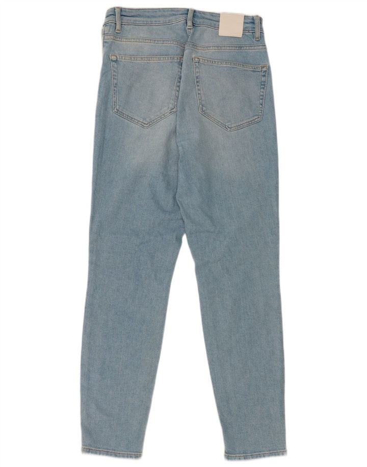 Massimo Dutti Jean slim pour femme EU 42 Large W32 L28 Bleu