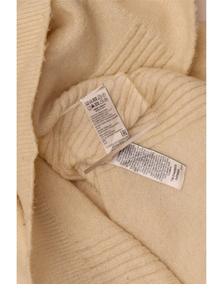 Marks & Spencer Pull Col Roulé Homme Beige Moyen Acrylique
