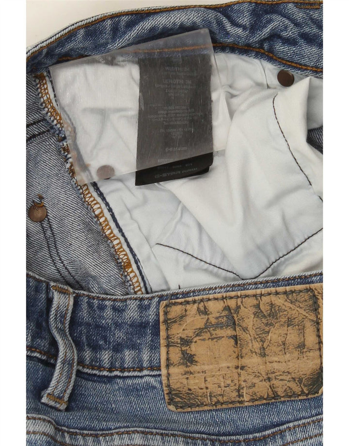G-Star Jean droit homme W34 L34 bleu coton