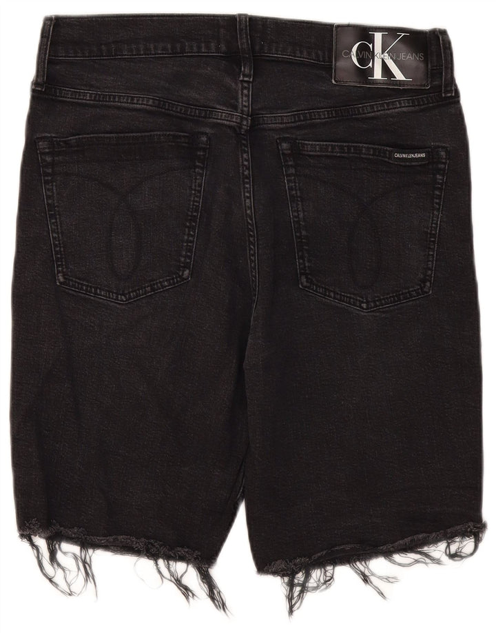 Calvin Klein Short en jean W31 pour homme en coton noir moyen