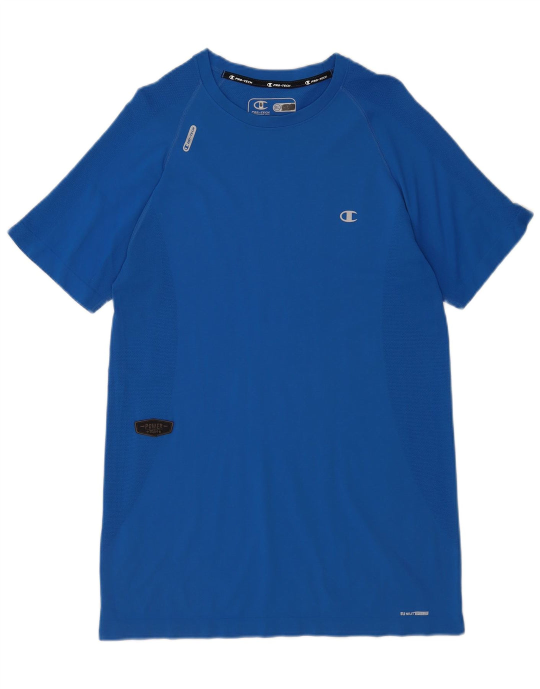 Champion T-Shirt Haut Homme Bleu XL