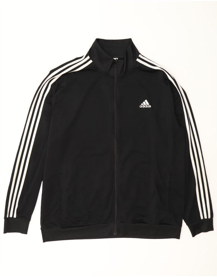 Adidas Veste de survêtement pour homme XL Noir Polyester
