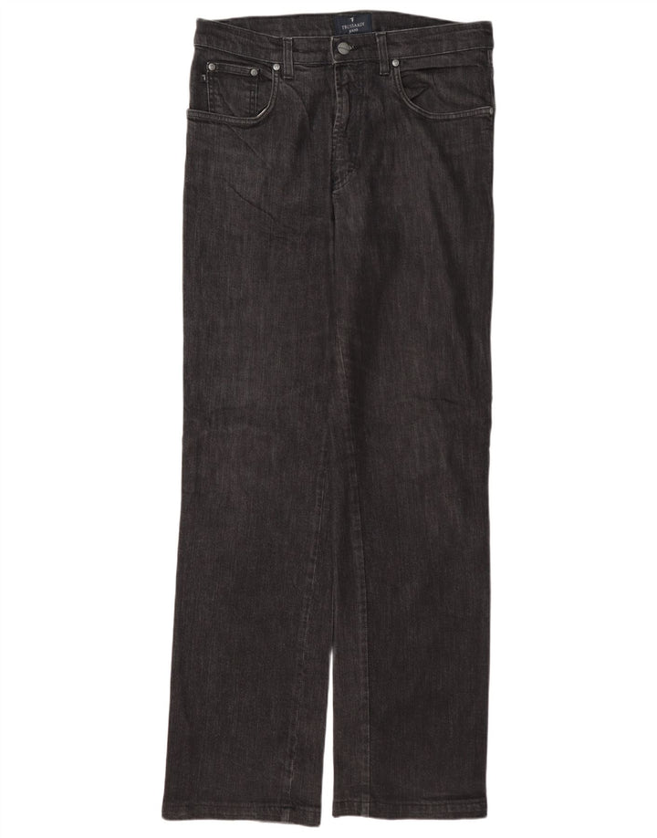 Trussardi Jean Droit W34 L33 Gris Coton Homme