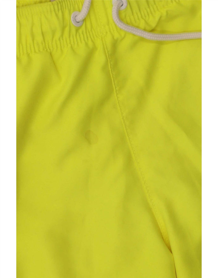 Abercrombie & Fitch Short de bain pour homme en polyester jaune moyen
