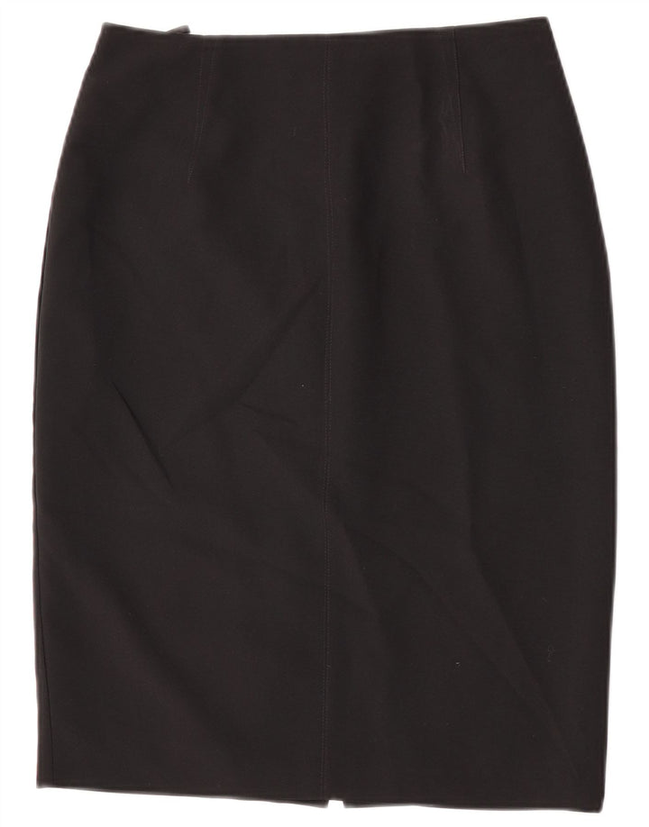 Marks & Spencer Jupe crayon femme UK 8 Small W27 Noir Polyester