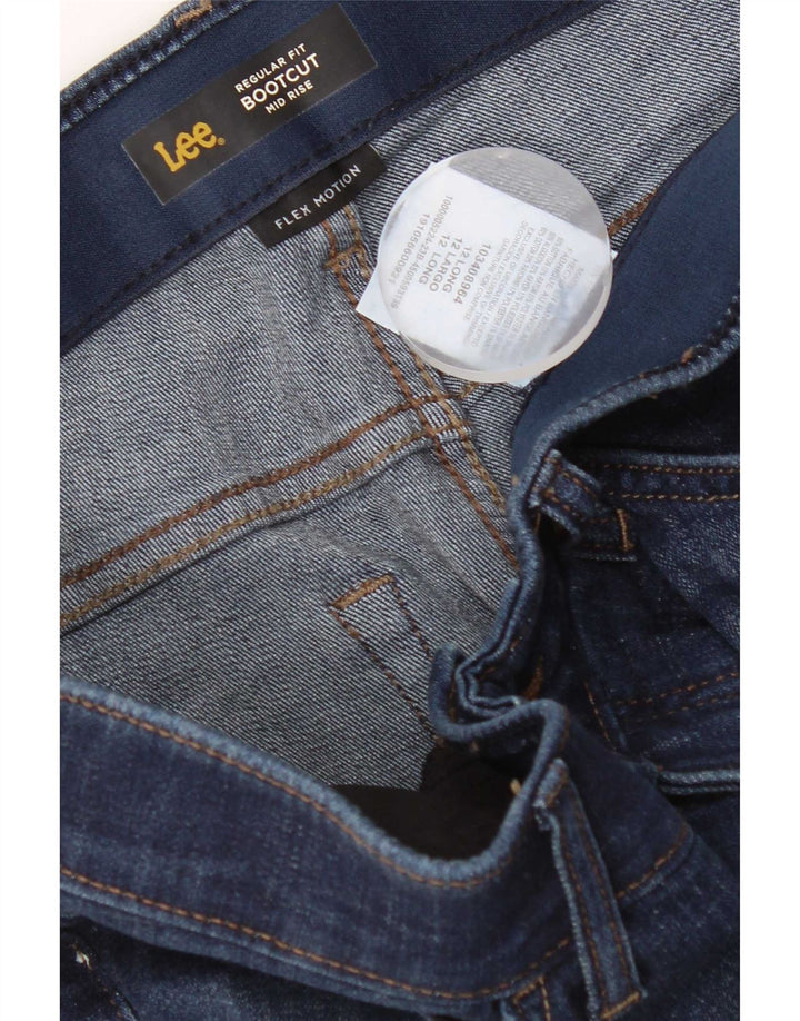 Lee Jean bootcut taille moyenne pour femme US 12 Large W32 L33 Bleu