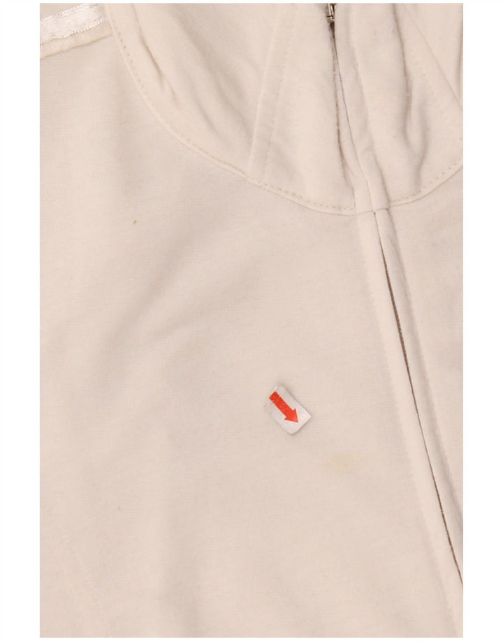 CHAMPION Veste de survêtement Easy Fit pour femme UK 16 Large Blanc Polyester