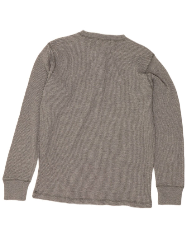 Levi's Top Manches Longues Homme Gris Moyen Coton