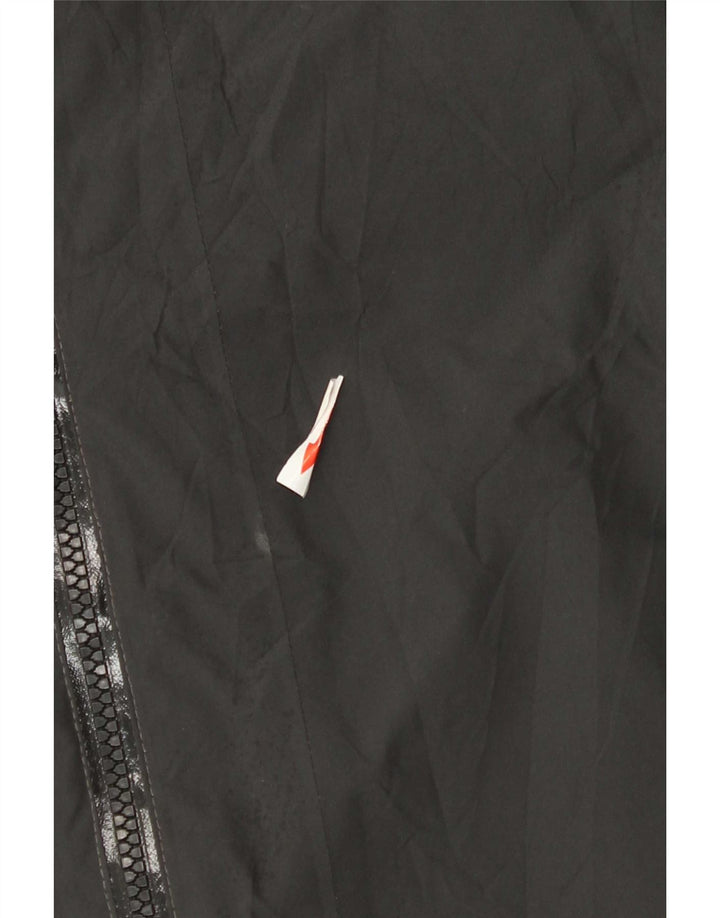 The North Face Veste coupe-vent à capuche graphique pour homme UK 38 Gris moyen