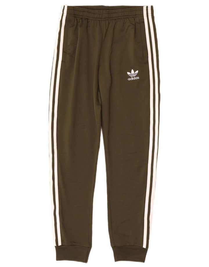 ADIDAS Pantalon de survêtement garçon Joggers 11-12 ans Kaki Polyester