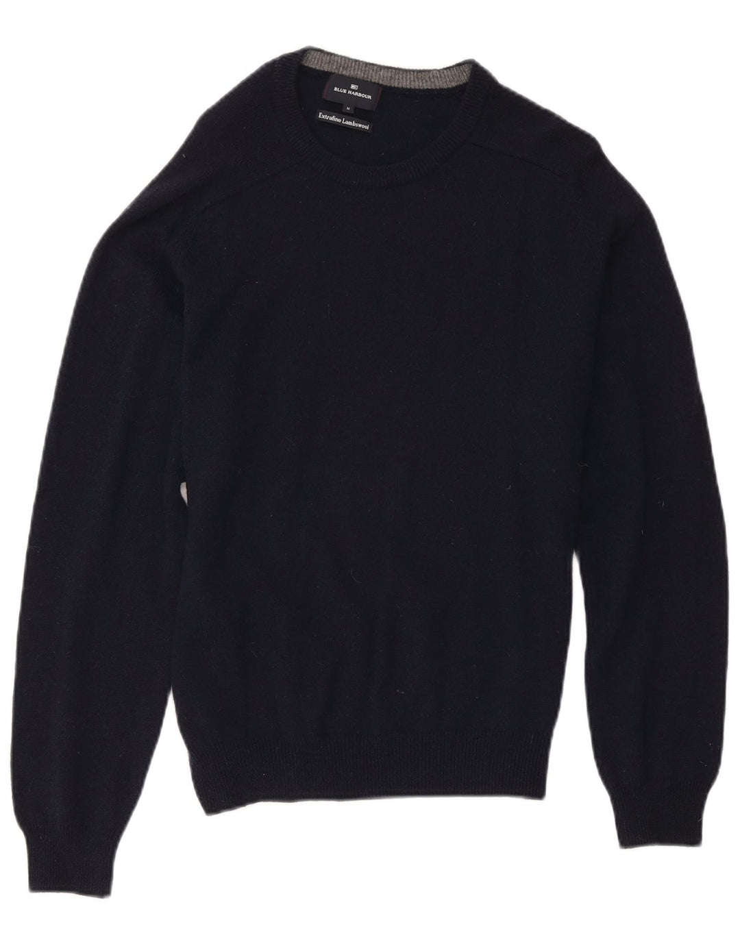 Marks & Spencer Pull à Col Rond Blue Harbour Homme Bleu Marine Moyen