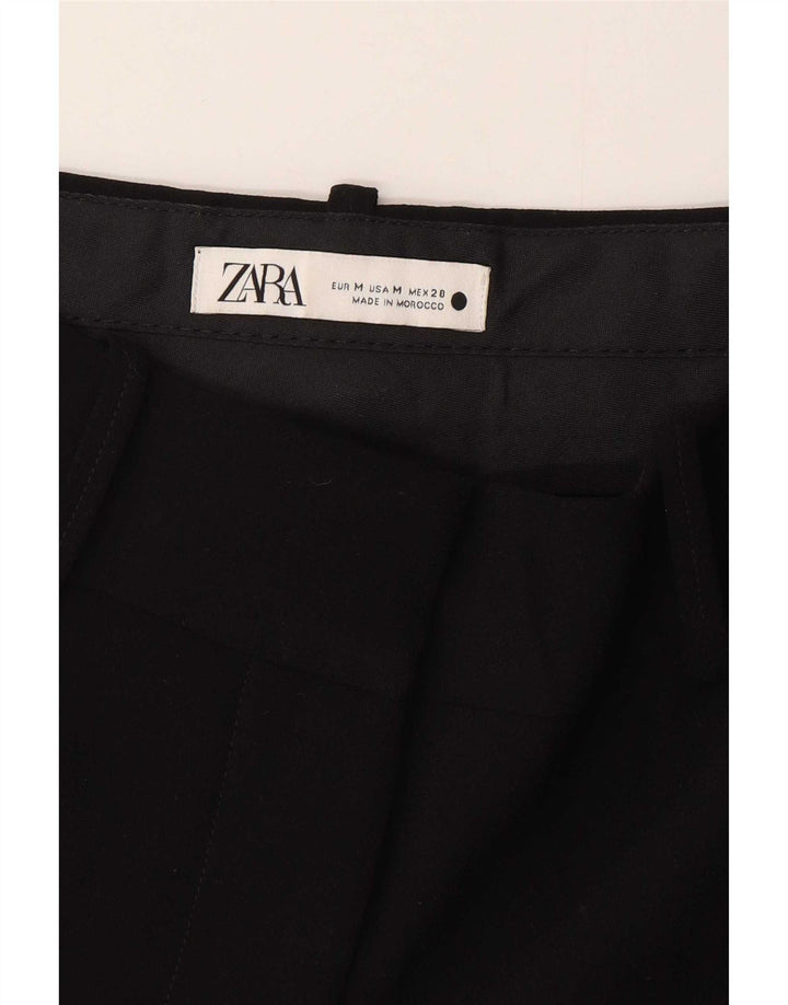 Zara Femme Bermuda Chino Short Moyen W32 Noir