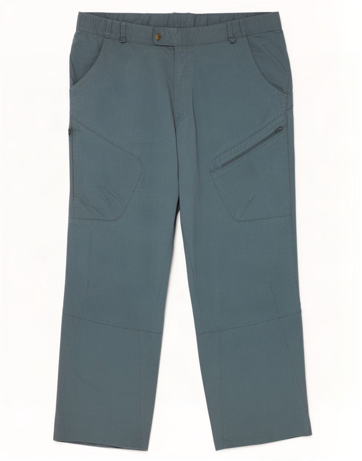 Rohan Pantalon cargo de randonnée pour homme Large W36 L29 Bleu Polyamide