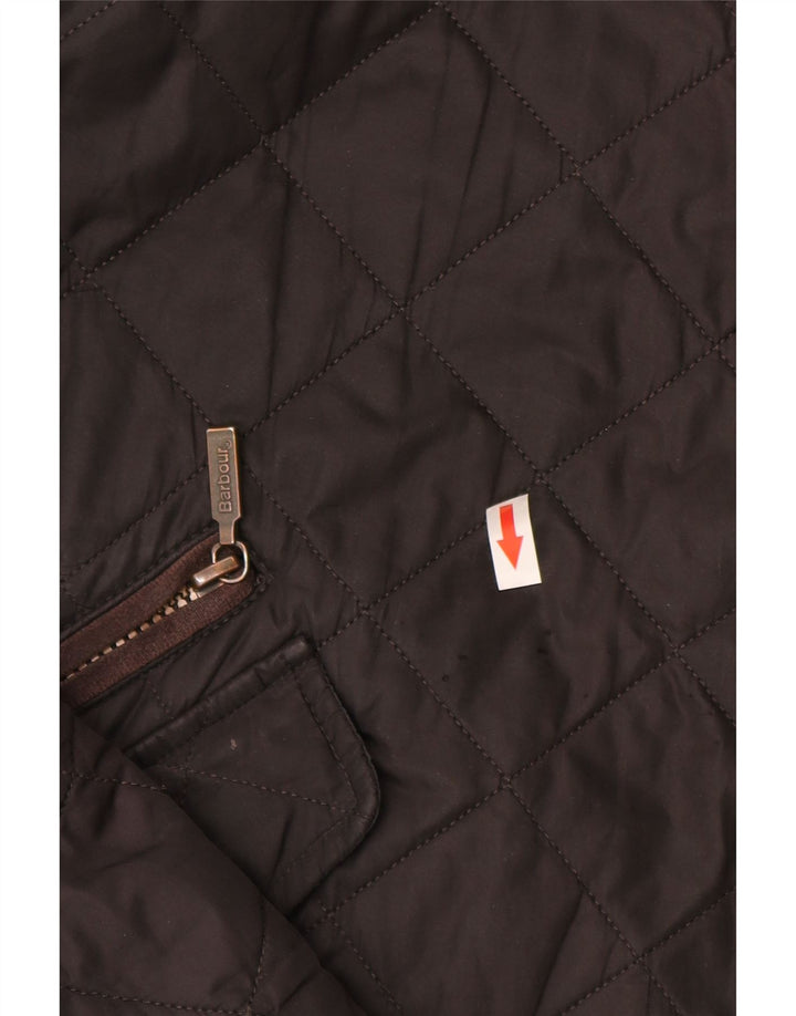 Barbour Veste matelassée pour homme UK 40 Large Noir