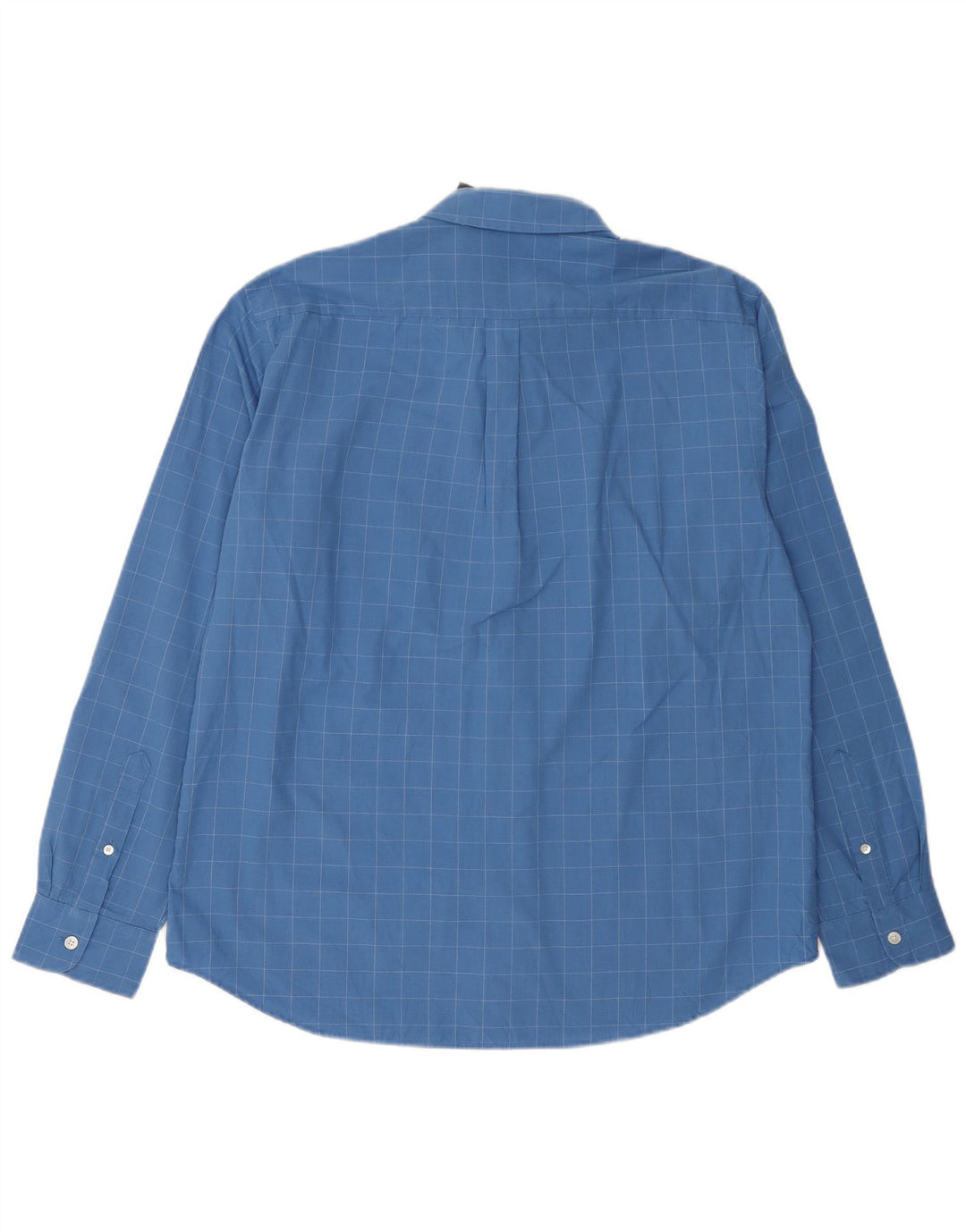 Dockers Chemise à Carreaux Homme Grand Carreau Bleu Coton