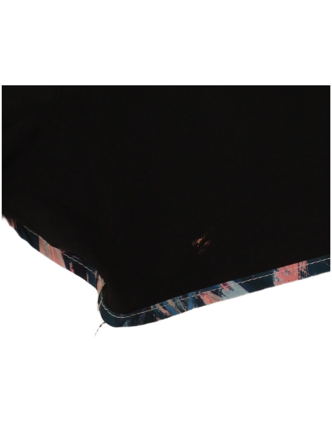 Nike Short de sport Dri Fit pour femme UK 14 Large Noir Colorblock Polyester