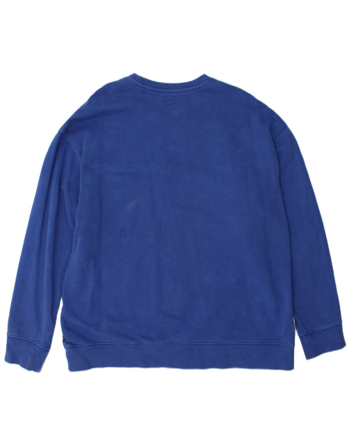 Levi's Sweat-Shirt Relaxed Graphic Homme Bleu Coton XL