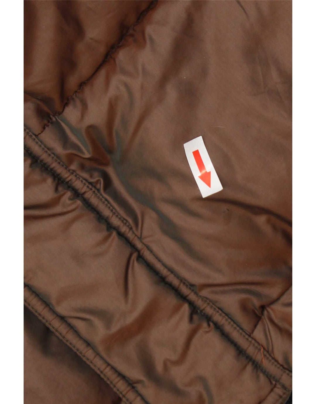 Sergio Tacchini Veste matelassée à capuche pour homme UK 38 Marron moyen Polyamide