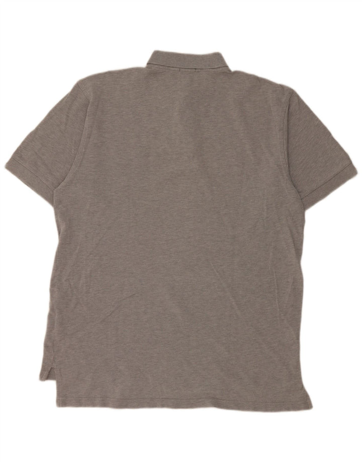 Gant Polo Homme XL Gris Coton
