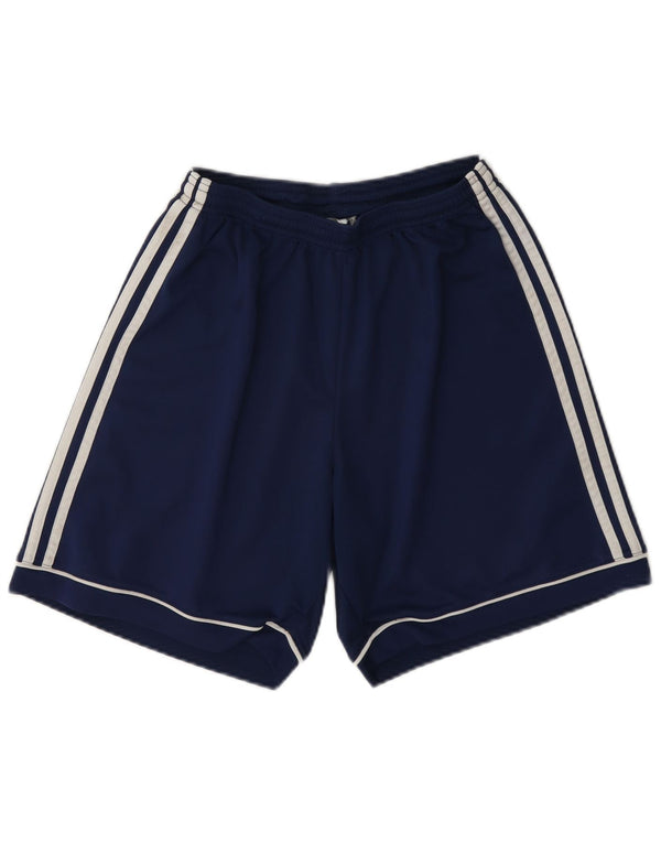 Adidas Short de sport Climalite Homme Bleu Marine Moyen Polyester
