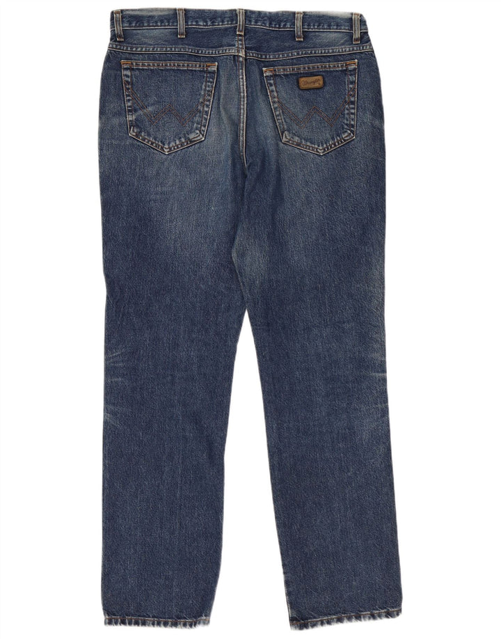 Wrangler Jean Droit Texas Homme W38 L34 Bleu Coton