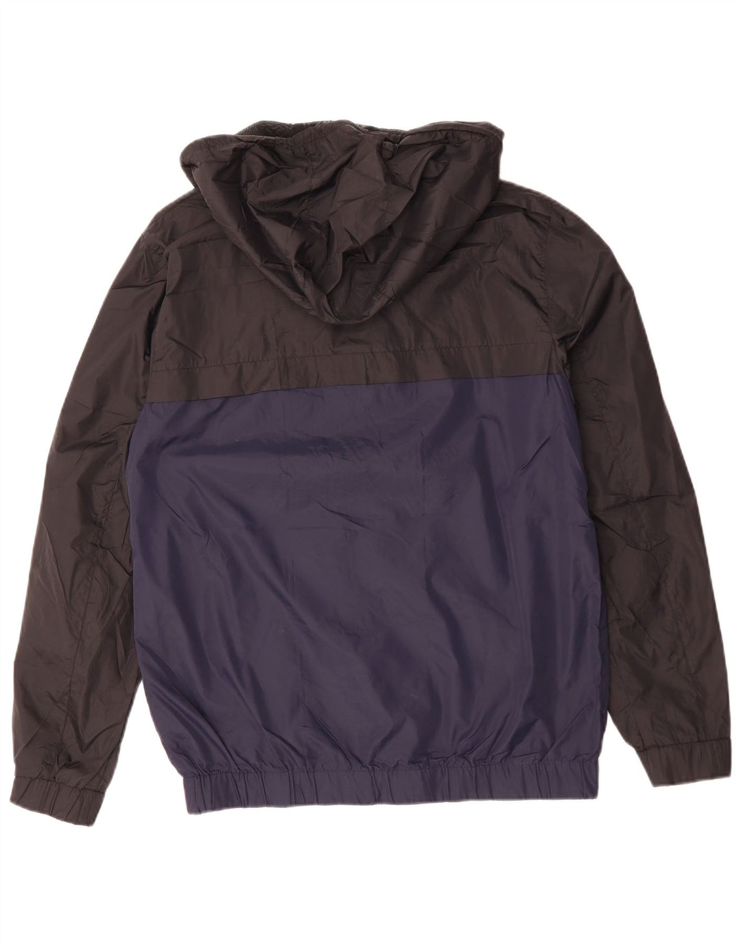 CALVIN KLEIN JEANS Veste de pluie graphique pour homme UK 38 Bleu moyen Colourblock