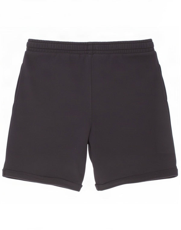 Benetton Short de Sport Garçon 11-12 Ans 2XL Noir Coton