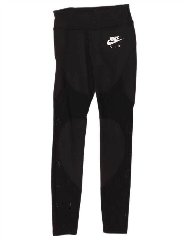Legging Nike Dri Fit Graphic pour femme UK 4 XS Noir Polyester