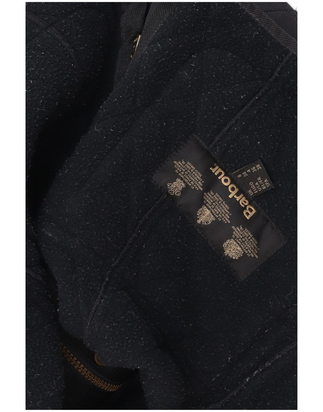 Barbour Veste matelassée pour femme UK 8 Small Bleu marine
