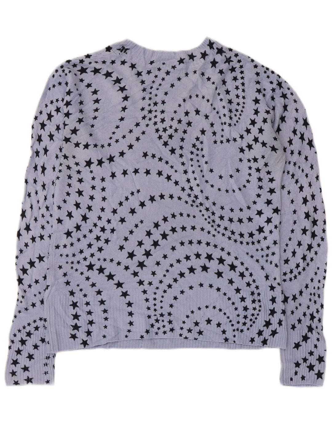 Marks & Spencer Pull à col en V pour femme Motif abstrait UK 10 Small B