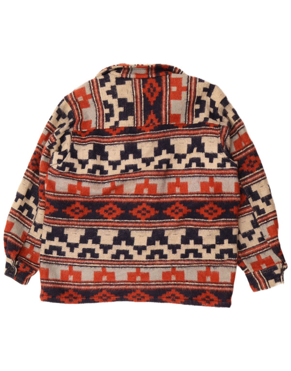 Charro Veste Blazer 4 Boutons Homme UK 42 XL Multicolore Géométrique
