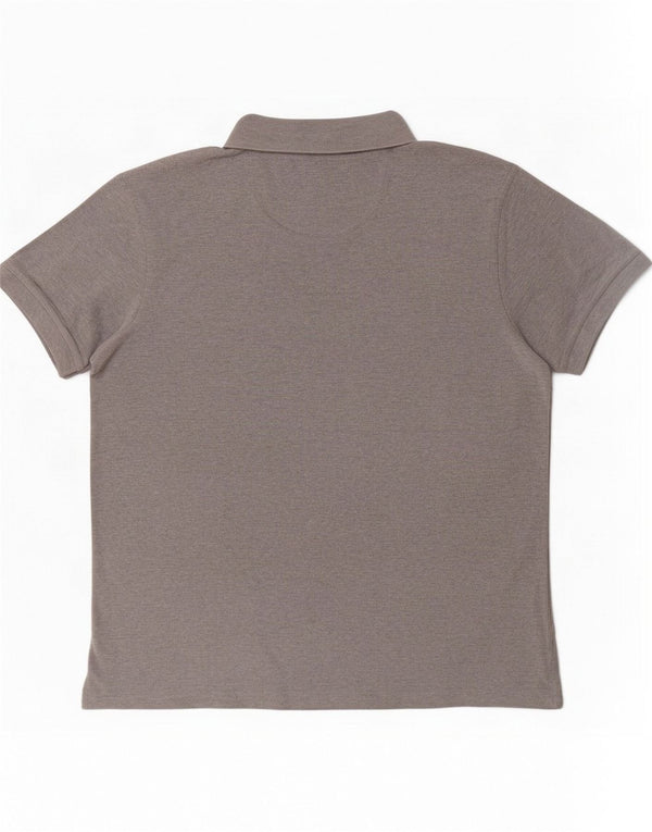 Barbour Polo Homme Grand Coton Gris