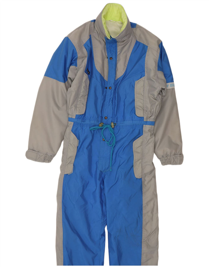 Brugi Combinaison de Ski Homme Large Bleu Colorblock