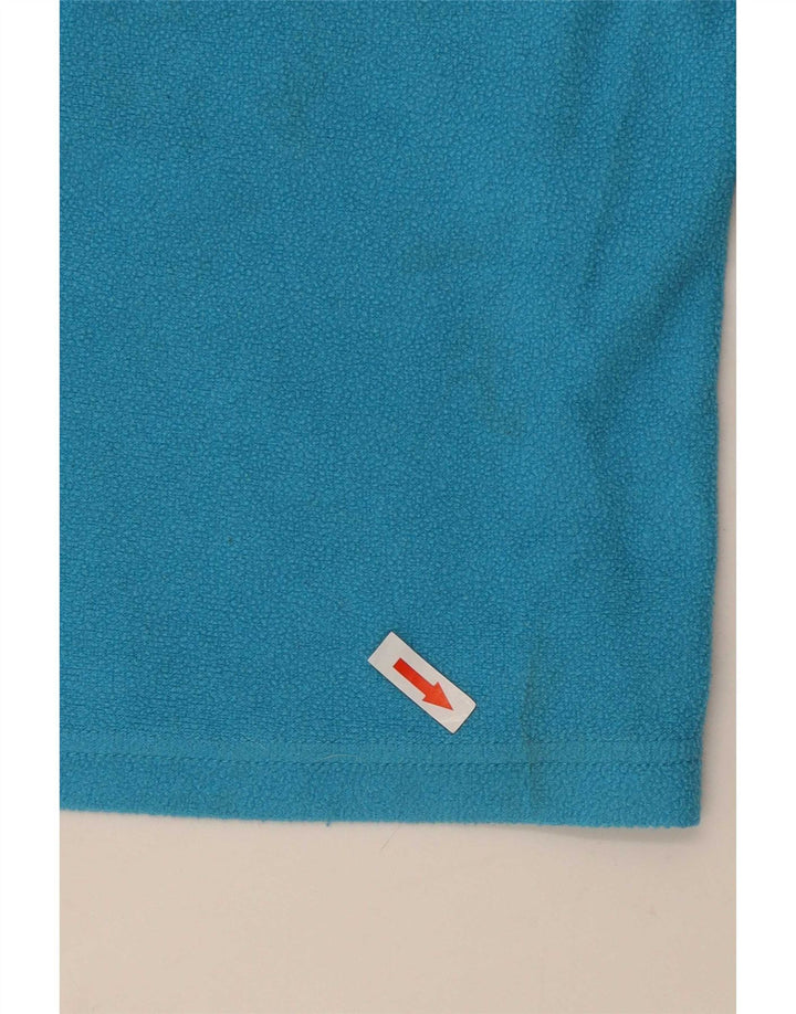 Fila Pull polaire à col zippé pour homme IT 50 Bleu moyen