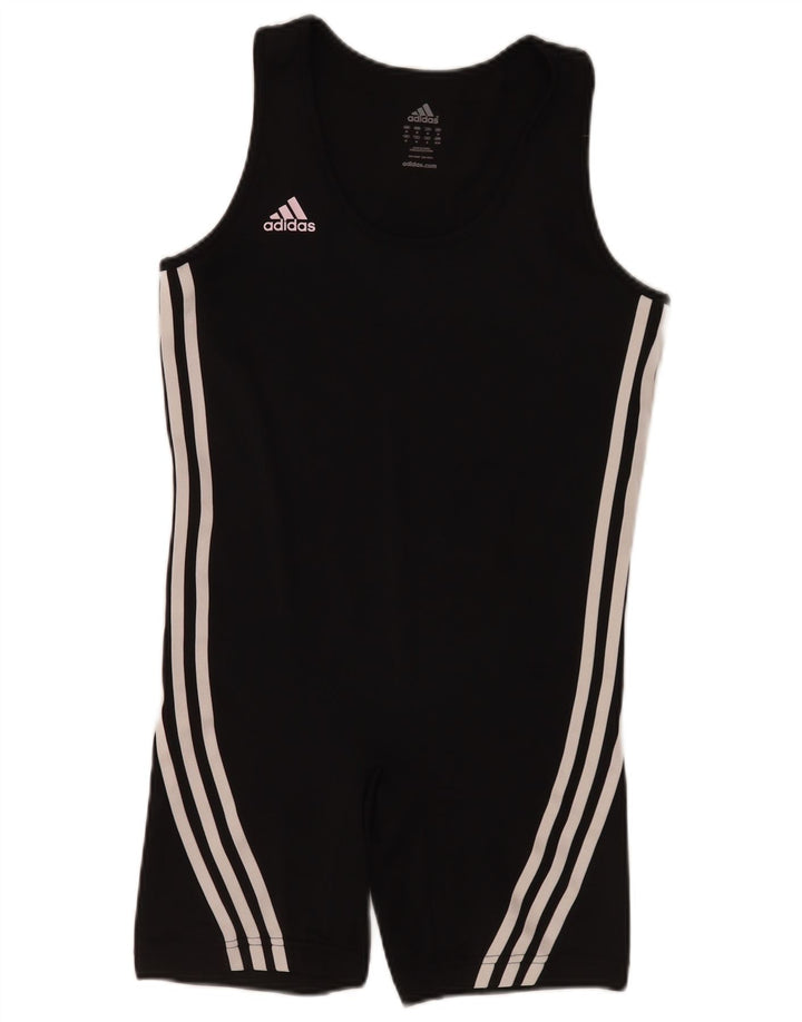 Adidas Combishort sans manches pour femme UK 12 Polyester noir moyen