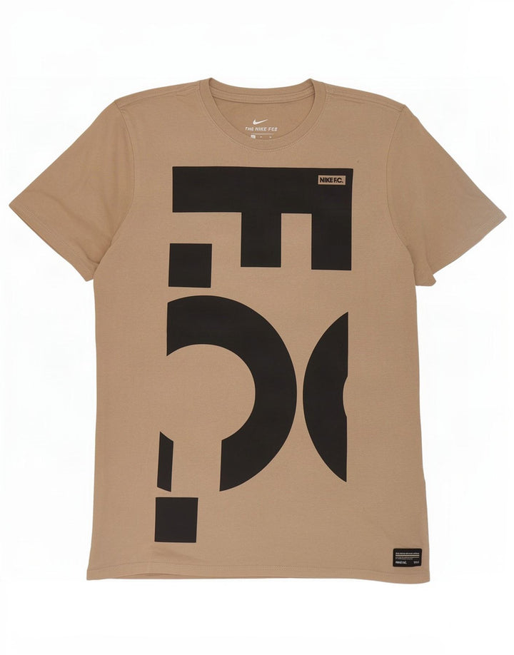 Nike Homme T-Shirt Graphique Coupe Athlétique Beige Moyen