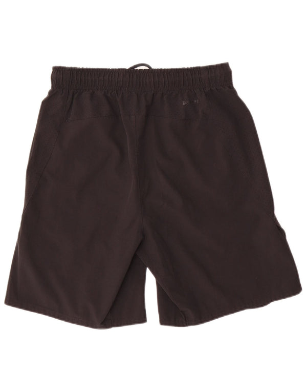 Short de sport Nike Dri Fit Graphic pour hommes, petit, noir, polyester