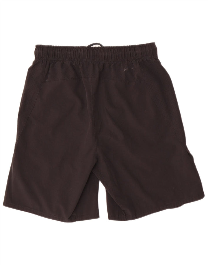 Short de sport Nike Dri Fit Graphic pour hommes, petit, noir, polyester