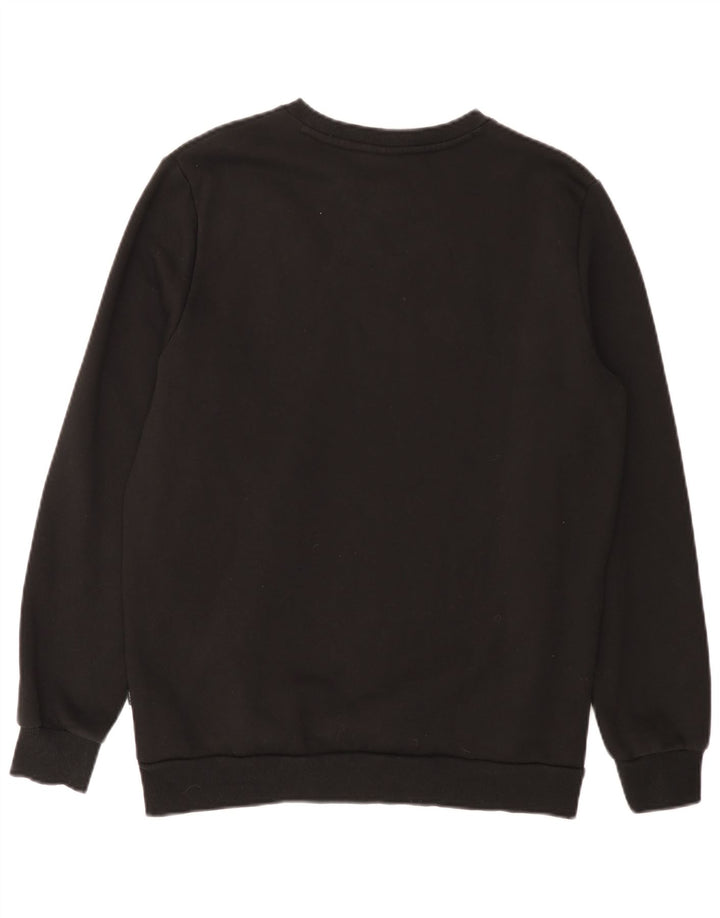PUMA Sweat-shirt pour homme en coton noir moyen